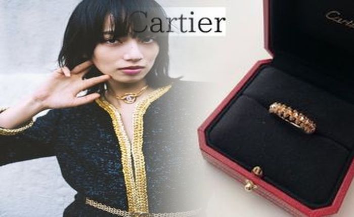 カルティエ バレリーナ 重ね 付け