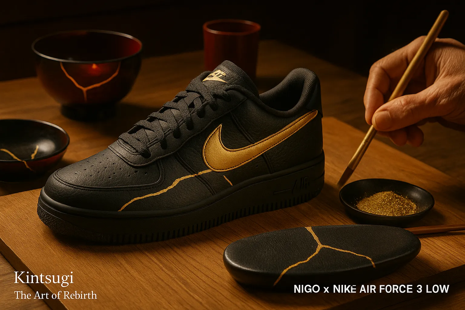 “金継ぎ”とは？｜日本伝統技法がスニーカーデザインに与えた影響と他ブランド例.webp