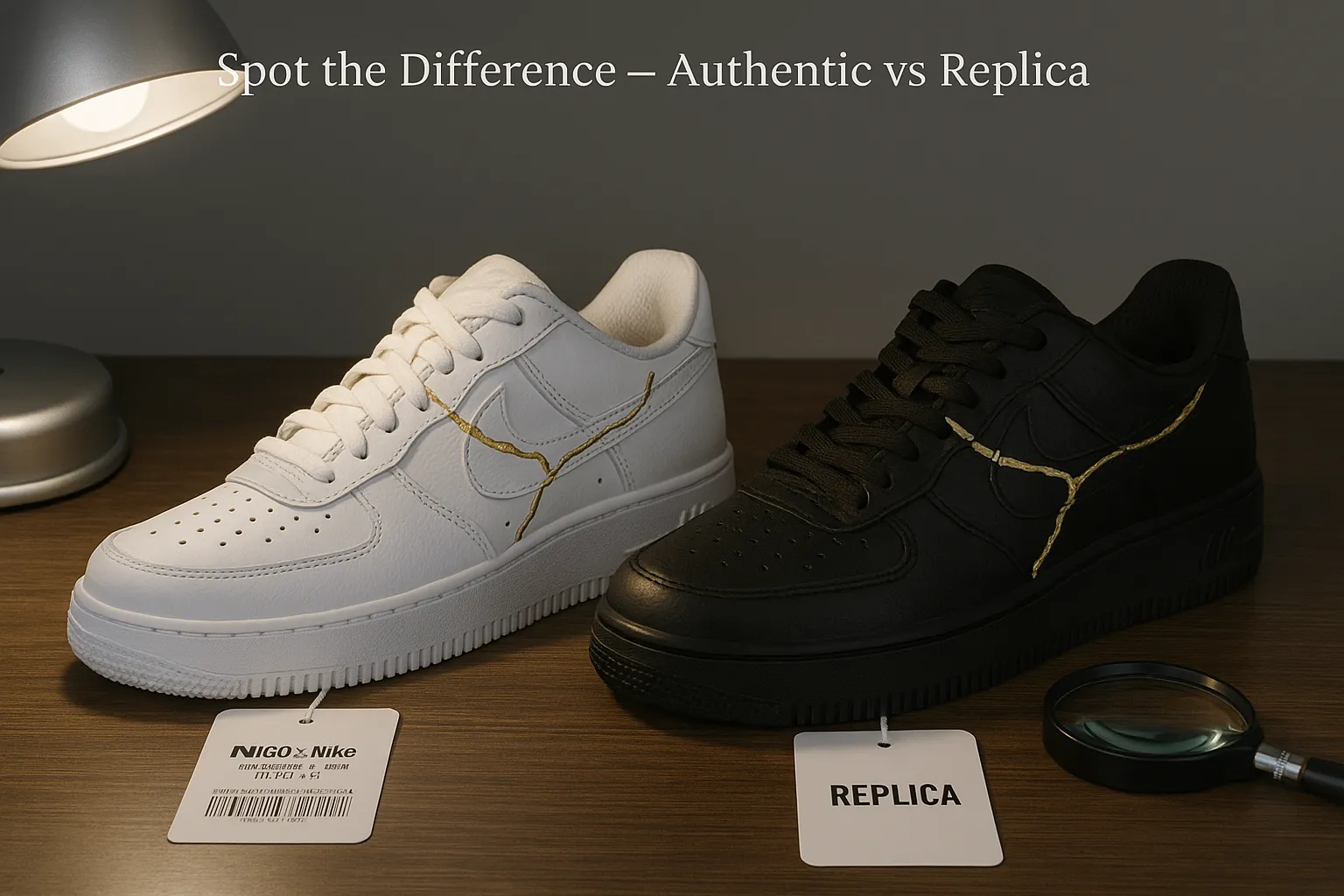偽物注意＆購入前チェックリスト｜NIGO × Nikeモデルで見落としがちなポイント.webp