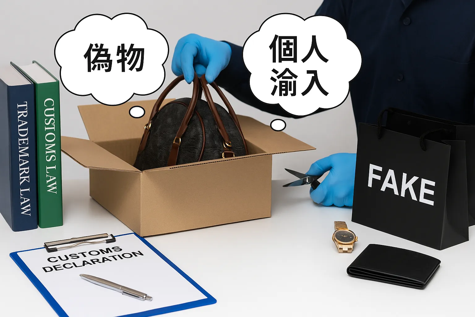 5. 偽物・個人輸入に関する法律と税関での取り扱い.webp