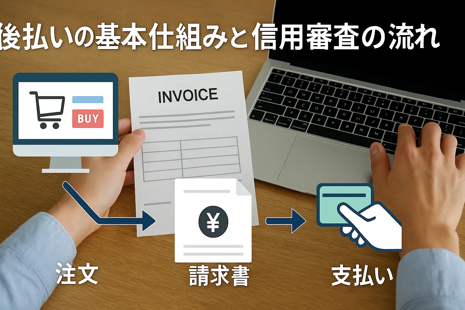 2. 後払いの基本仕組みと信用審査の流れ.webp