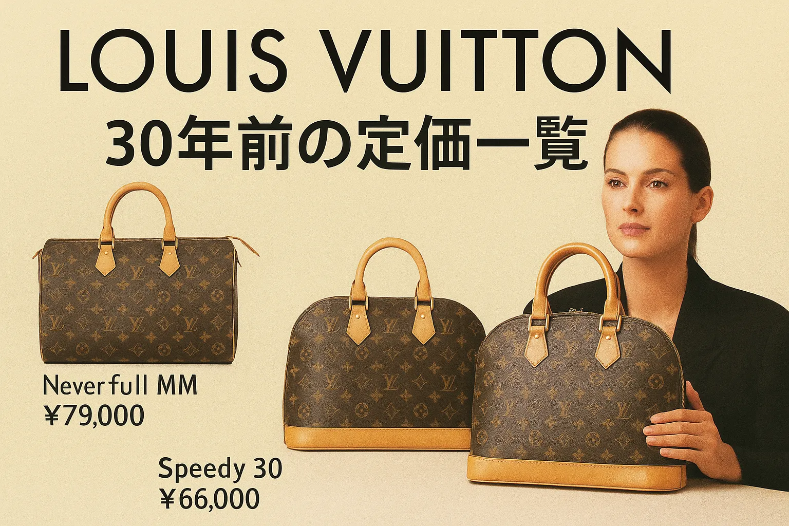 4. ルイ・ヴィトンの30年前の定価一覧｜当時の広告・カタログから見る価格感.webp