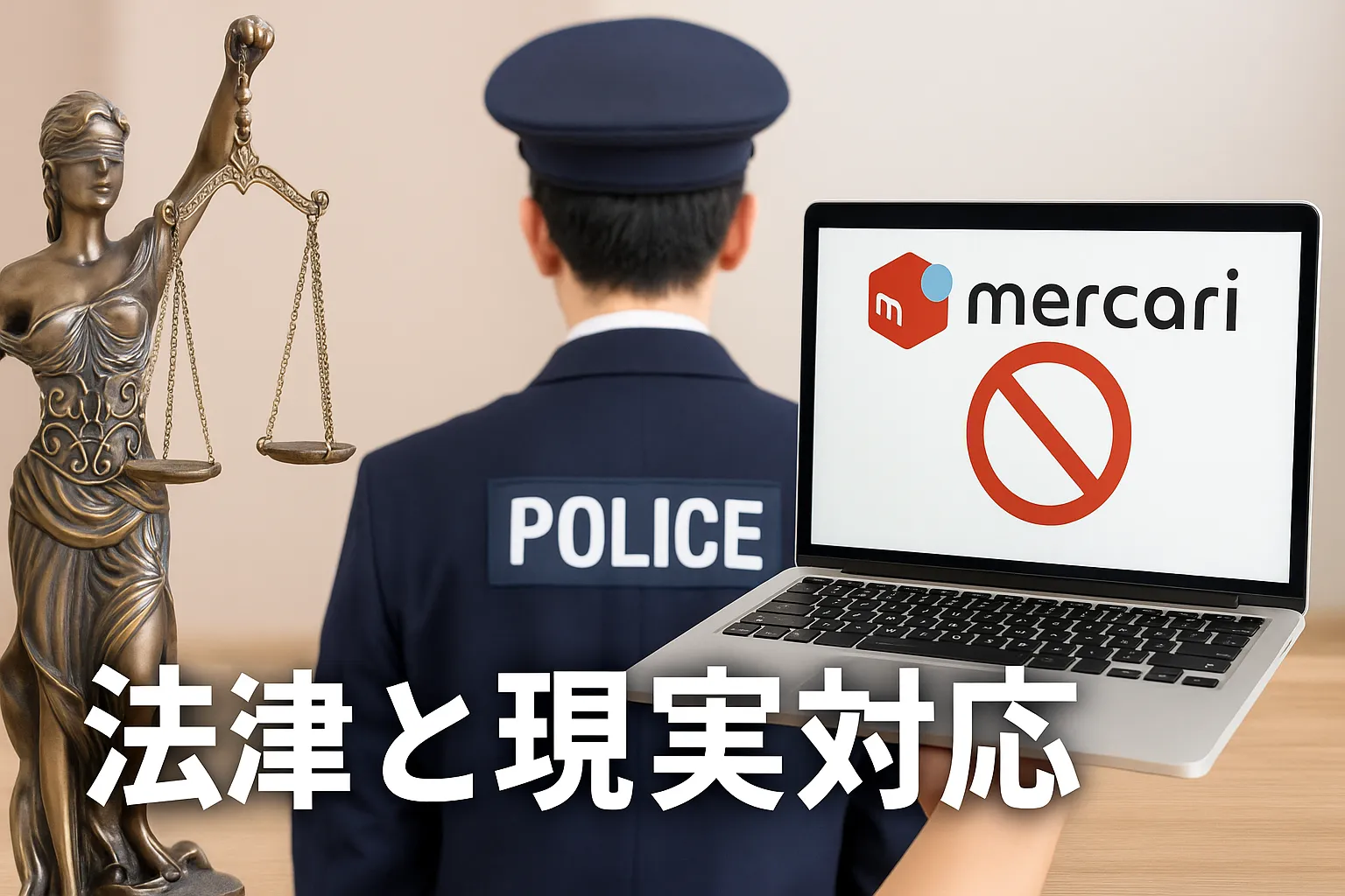 6. 法律と現実対応｜警察・税関・メルカリ規約の基礎知識.webp