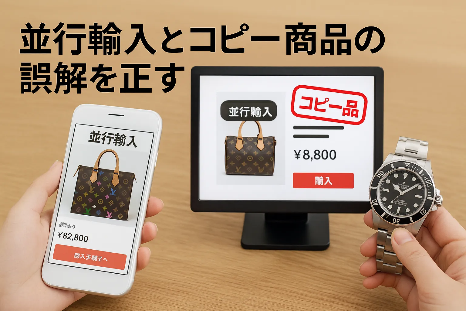 7. 並行輸入とコピー商品の誤解を正す.webp