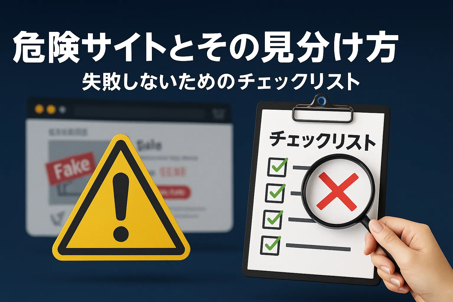 5. 危険サイトとその見分け方｜失敗しないためのチェックリスト.webp