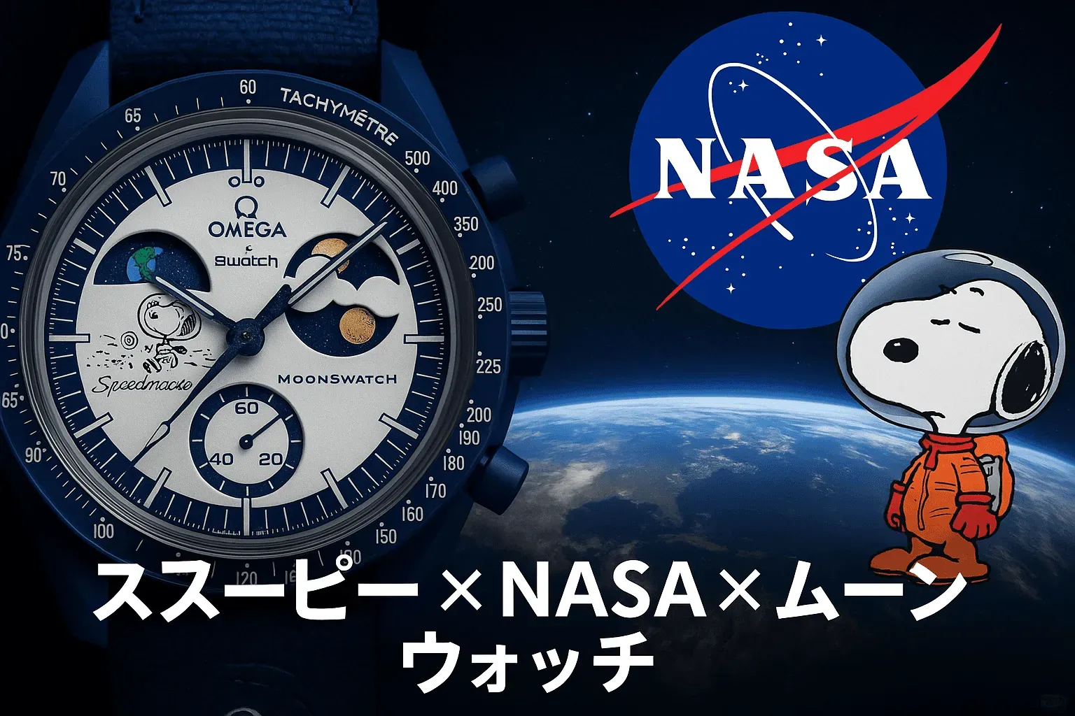 6. デザインと背景ストーリー｜スヌーピー×NASA×ムーンウォッチの関係性1421 (2).webp