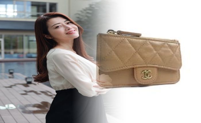 シャネル カメリア 財布 新品