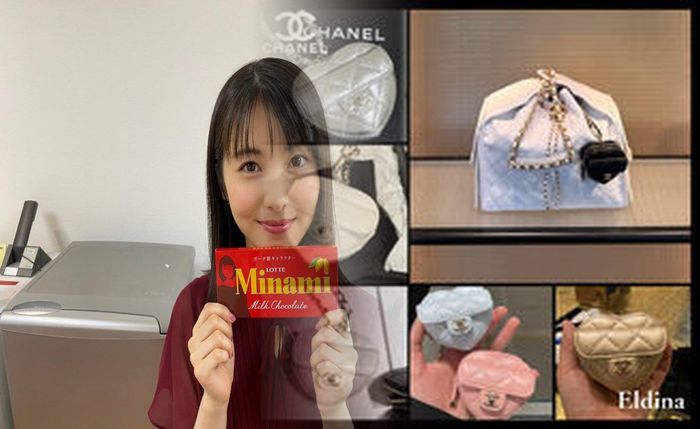 シャネル 財布 ベビー ピンク