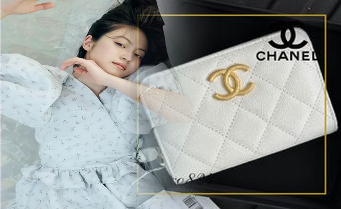 chanel 二 つ折り 財布