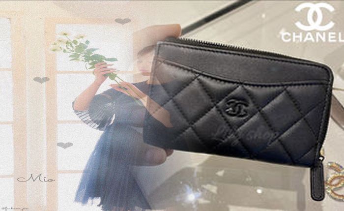 シャネル エナメル 財布 新品