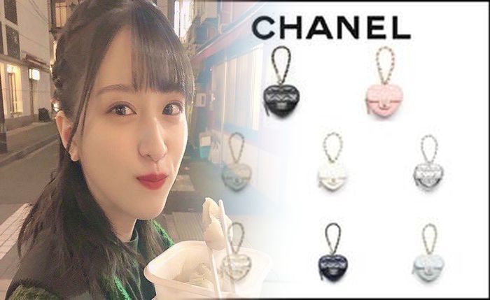 シャネル チェーン ウォレット ピンク