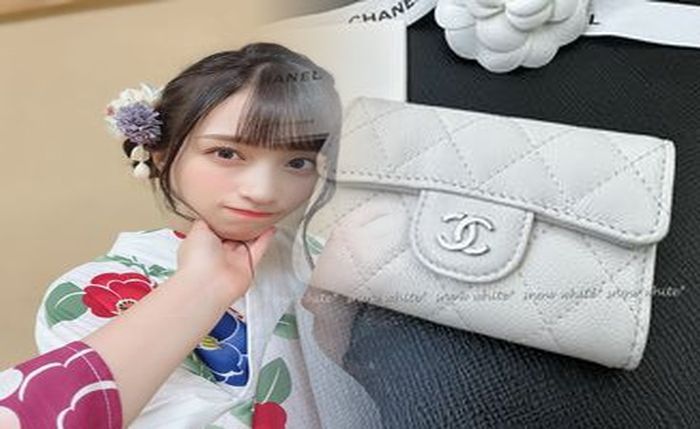 chanel チェーン ウォレット キャビア スキン