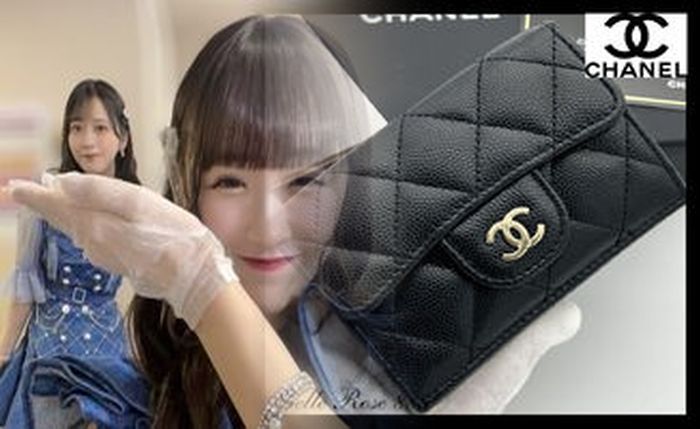 シャネル ミニ 財布 インスタ