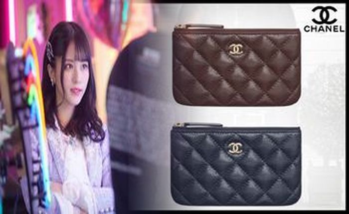 chanel 財布 三 つ折り