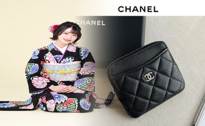 シャネル キャビア スキン 長 財布