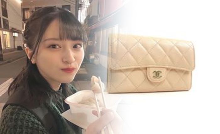シャネル 財布 キャビア スキン ピンク