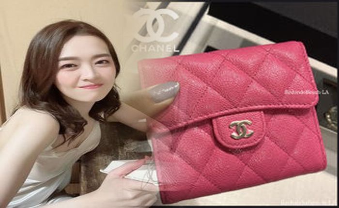 chanel チェーン ウォレット キャビア スキン