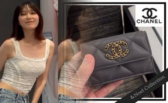 シャネル エナメル 財布 新品