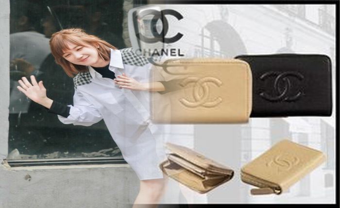 シャネル 財布 ココ ボタン 新品