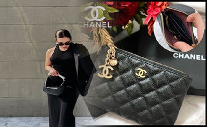 シャネル カメリア 財布 中古