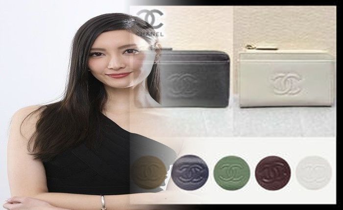 chanel 二 つ折り 財布