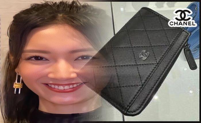 シャネル 財布 二 つ折り 中古