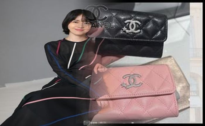 シャネル カメリア チェーン ウォレット