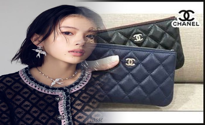 シャネル エナメル 財布 新品