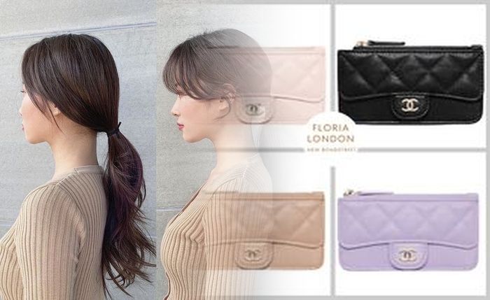 シャネル w ホック 長 財布