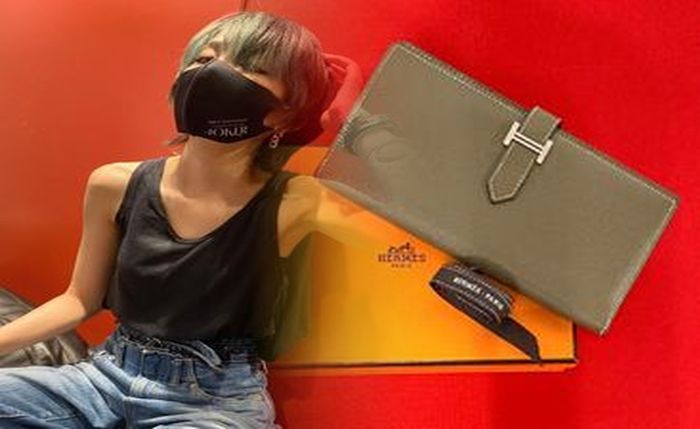 エルメス 財布 ベアン リザード