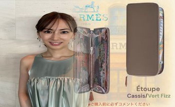 エルメス 財布 クロコダイル コン スタンス