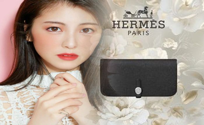 エルメス 財布 シルク イン ミニ