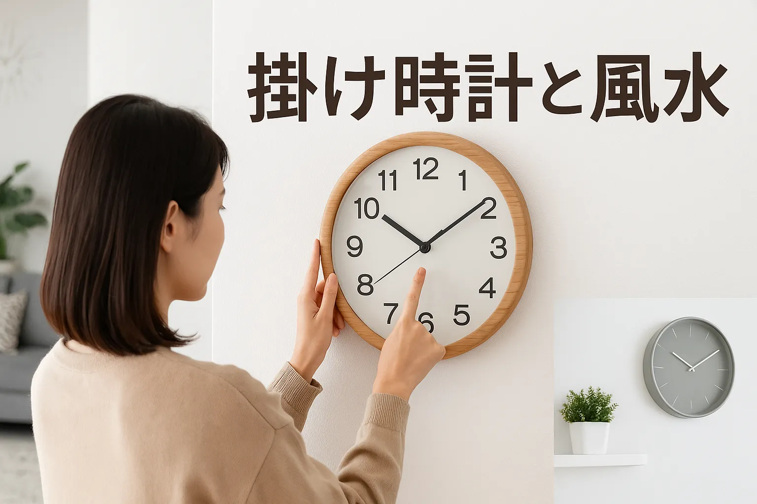 掛け時計 位置 風水｜方角・高さ・部屋別に運気を整える決定版ガイド