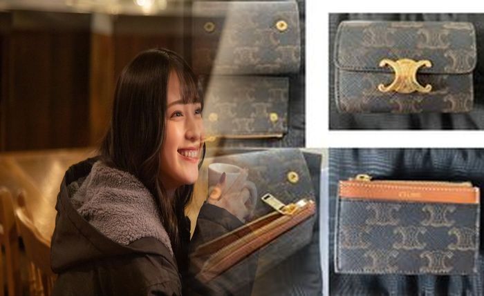 セリーヌ 財布 ミディアム グレー