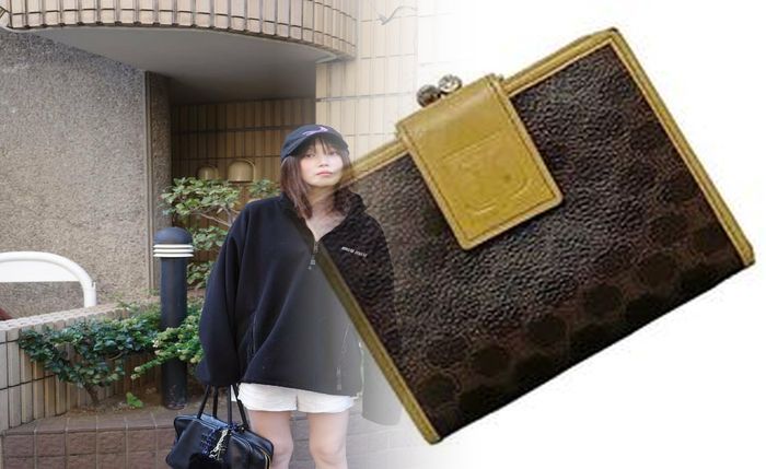 セリーヌ 財布 ミディアム グレー