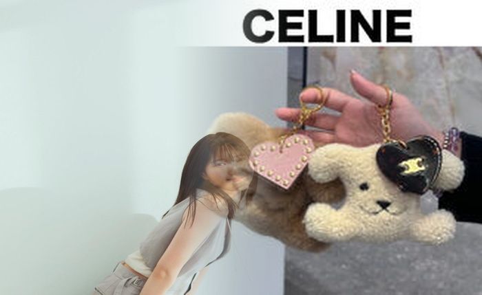 セリーヌ 財布 バイ カラー ベージュ