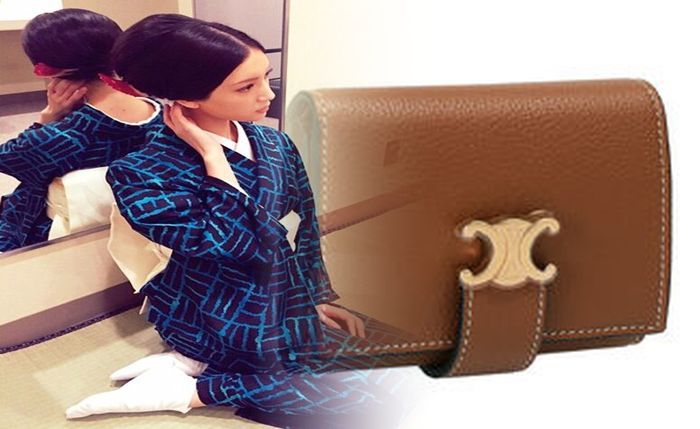 セリーヌ 財布 ストラップ ラージ