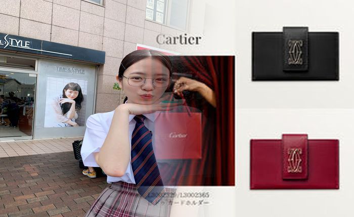カルティエ 財布 二 つ折り メンズ