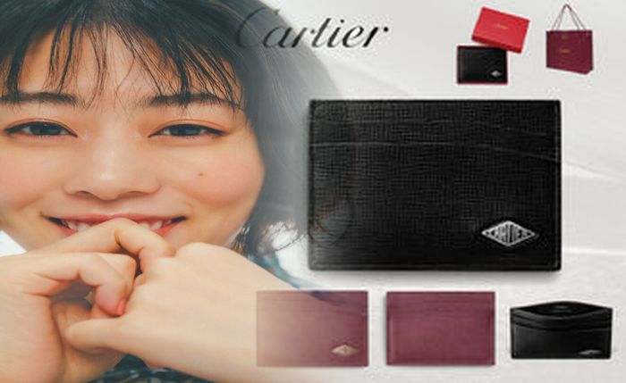 カルティエ 財布 メンズ 二 つ折り 小銭 入れ あり