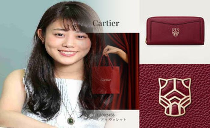 カルティエ 財布 マスト ライン 二 つ折り