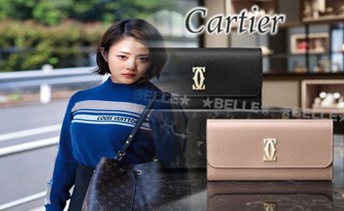カルティエ 二 つ折り 長 財布