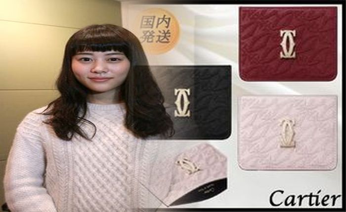 カルティエ 二 つ折り 財布 メンズ