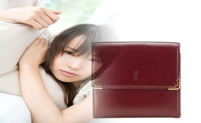 カルティエ 財布 レディース 赤