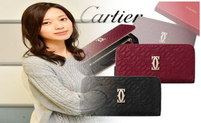 カルティエ 財布 レディース 赤
