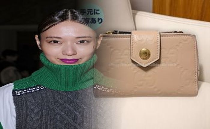 グッチ 折りたたみ 財布 リボン