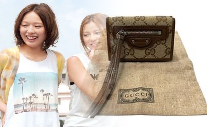 グッチ 二 つ 財布 レディース