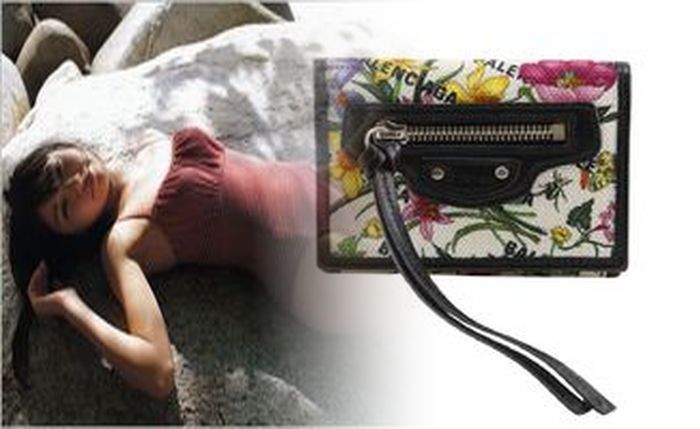 gucci カード ケース 財布 として