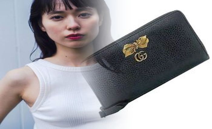 グッチ 財布 バンブー タッセル