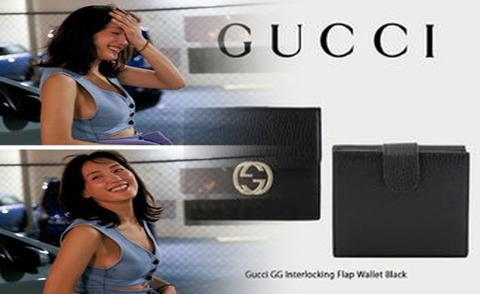 gucci さくらんぼ 財布 中古