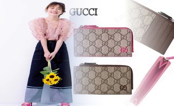gucci カード ケース 財布 として